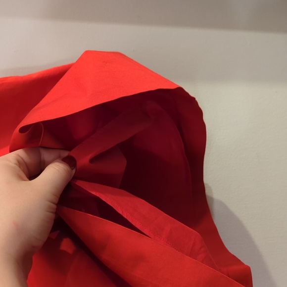 STAUD Harbor Dress Red XS - Picture 4 of 7